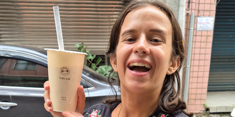 bubble tea in Taiwan