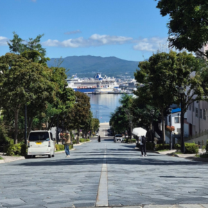cosa vedere ad hakodate, haciman zaka slope