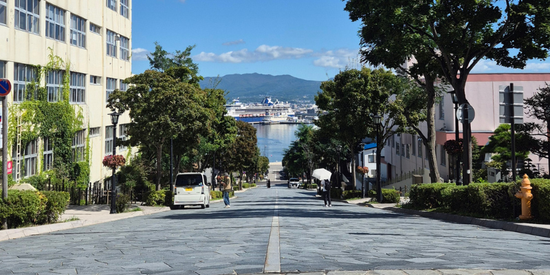 cosa vedere ad hakodate, haciman zaka slope