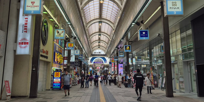 cosa vedere a sapporo, shopping street